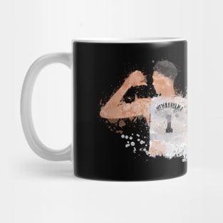 Wembanyama Paint Splatter Art Mug